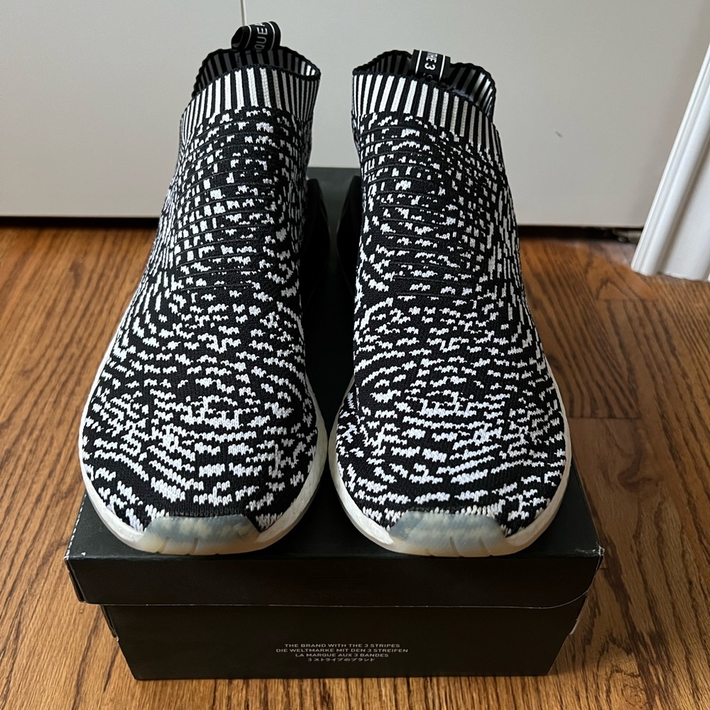Men’s 2017 NMD_CS2 Primeknit 'Zebra' / Size 10.5